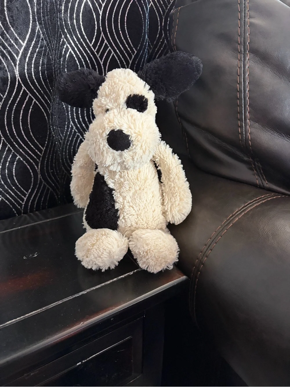 Jellycat Black & Cream Plush - Picture 1 of 6